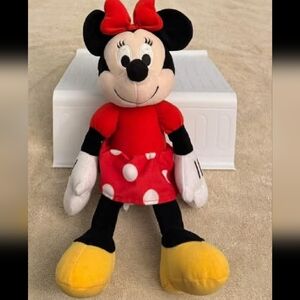 Disney Minnie Mouse Plush - Red, Black, and Yellow